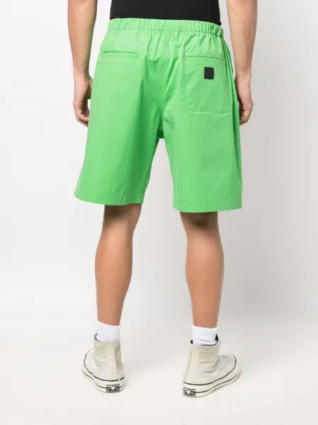 buckle-fastened cotton shorts