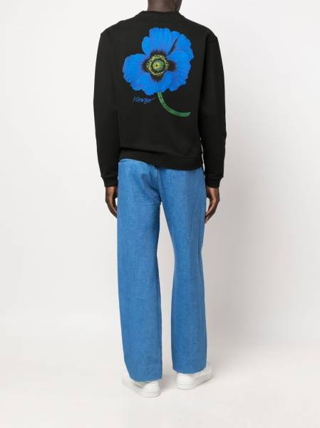 chest logo-print sweatshirt