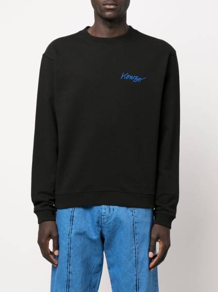 chest logo-print sweatshirt