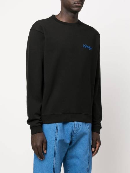 chest logo-print sweatshirt