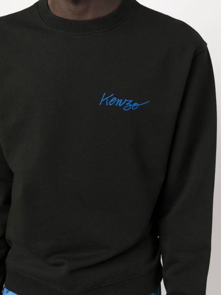 chest logo-print sweatshirt