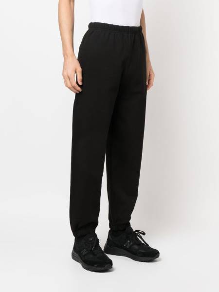 logo-patch cotton track pants