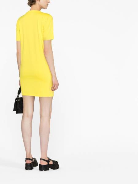 logo-print T-shirt dress