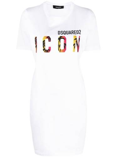 Icon Sunset Palm T-shirt dress