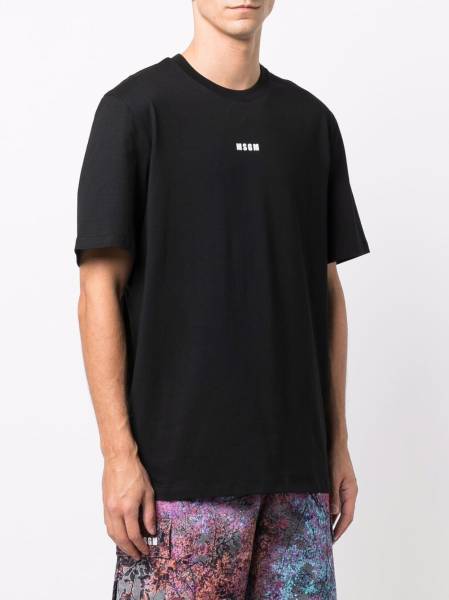 logo-print cotton T-shirt