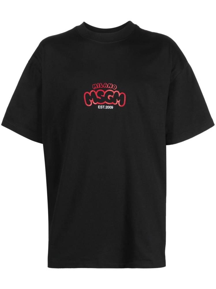 graphic-print cotton T-shirt