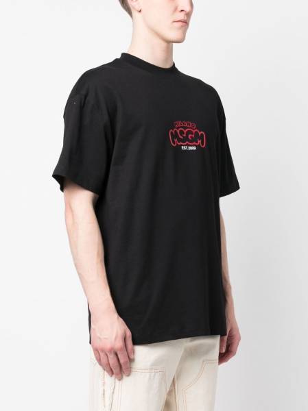 graphic-print cotton T-shirt