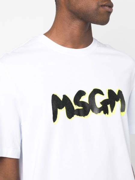 logo-print T-shirt