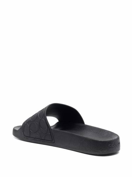 logo-embossed slides