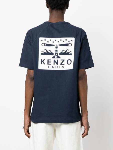 logo-print T-shirt
