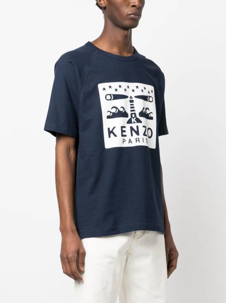 logo-print T-shirt