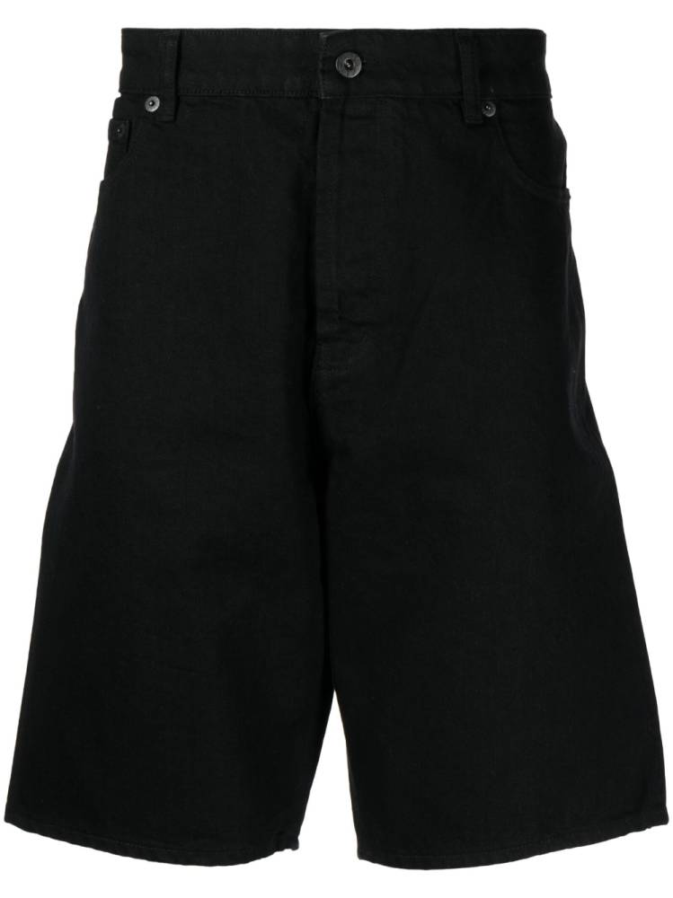 logo-patch Bermuda shorts