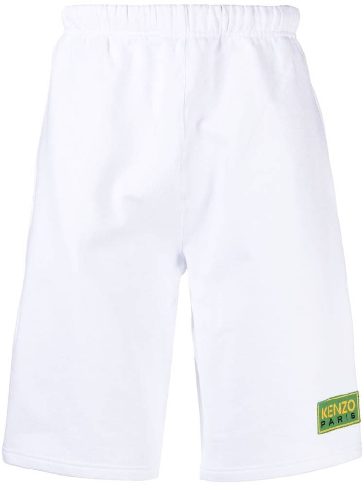 logo-patch detail shorts