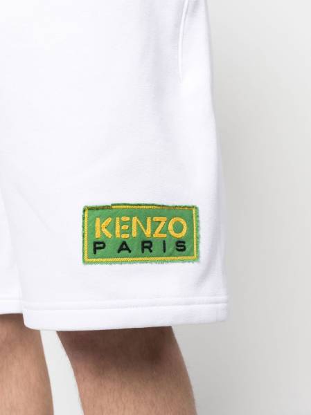 logo-patch detail shorts