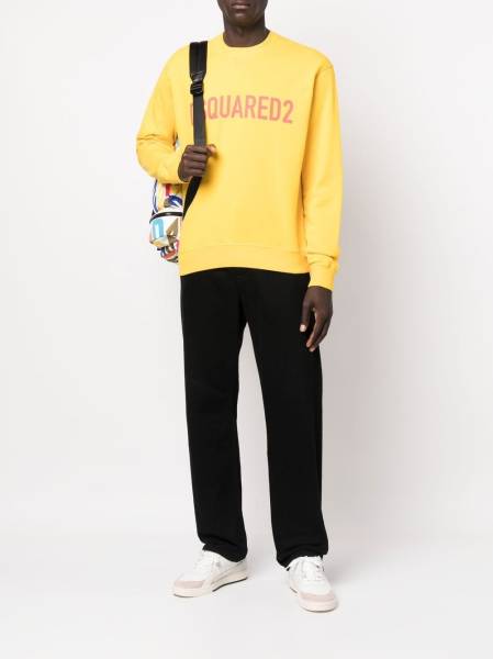 logo-print crew-neck sweatshirt