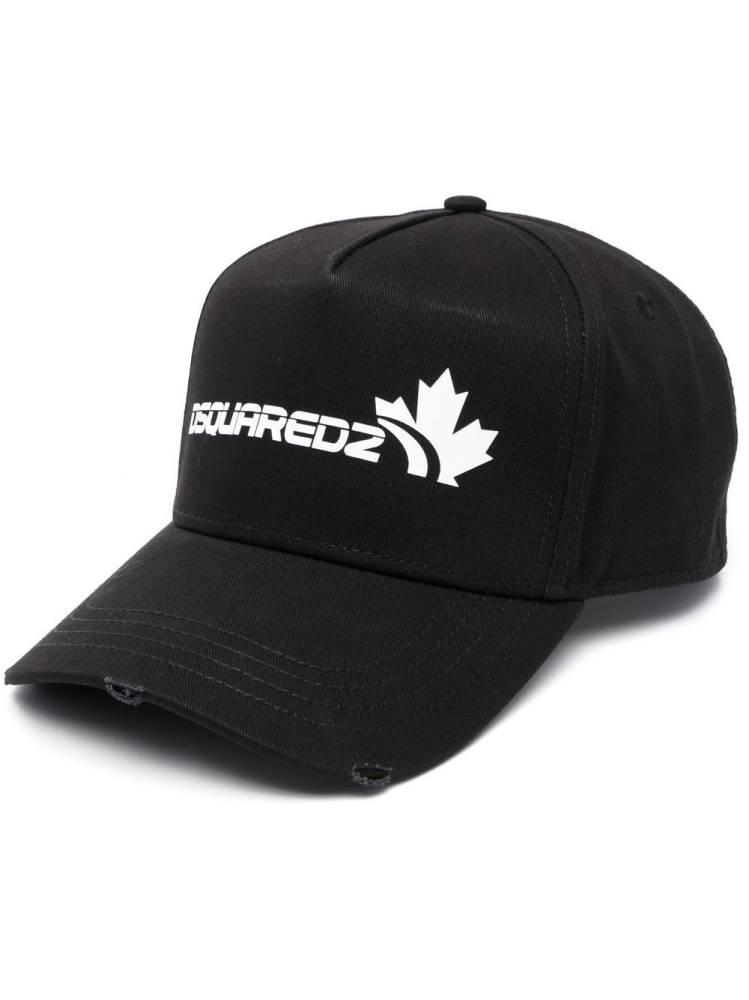 logo-printed baseball cap