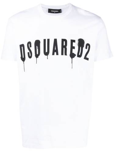 logo-print cotton T-shirt