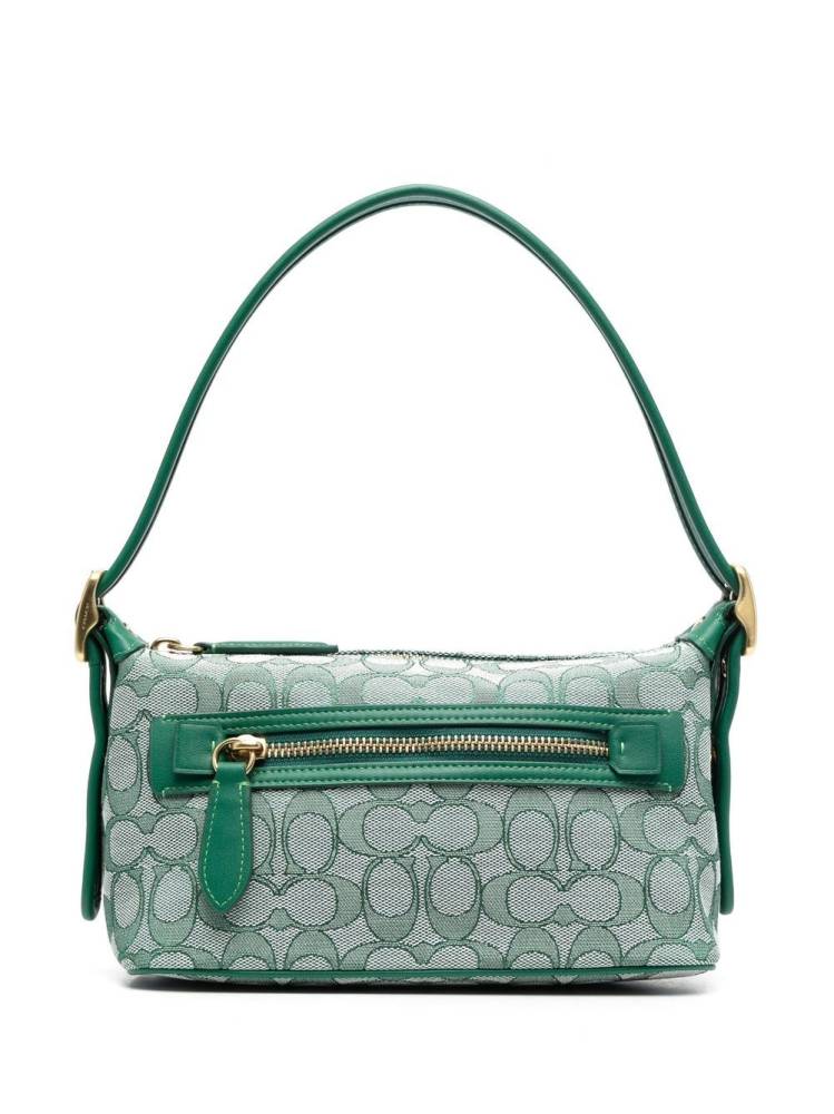 monogram jacquard shoulder bag
