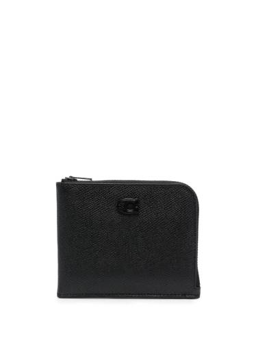 Coach tonal-logo grained-leather wallet