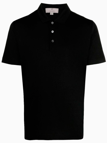 Knitted polo shirt