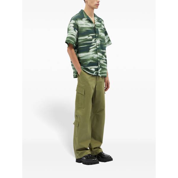 MSGM Drawstring Ankles Cargo Trousers