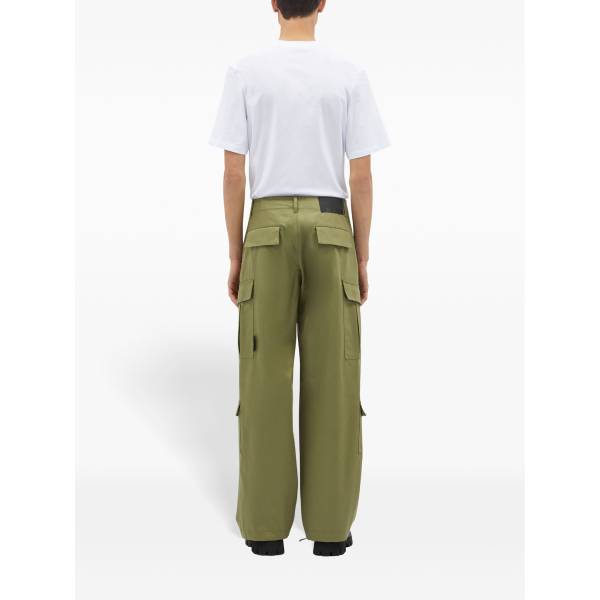 MSGM Drawstring Ankles Cargo Trousers