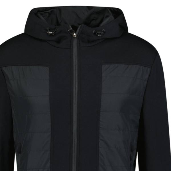 Black Edition Tonal Hooded Hi-Tech Jacket