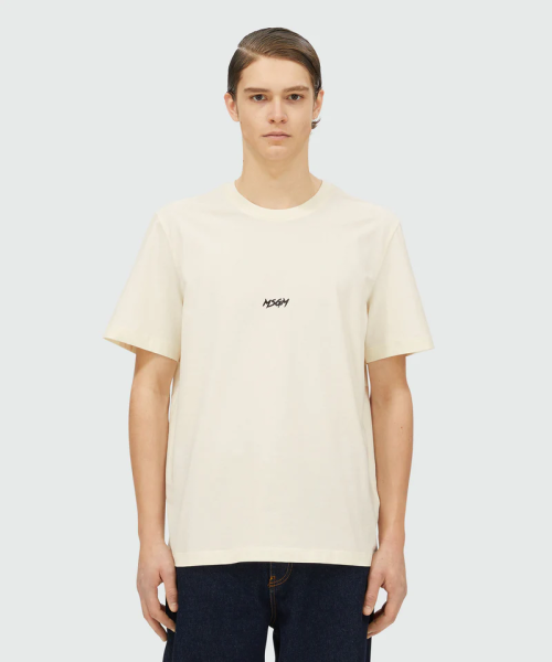 MSGM Jersey T-Shirt with Micro Logo Print