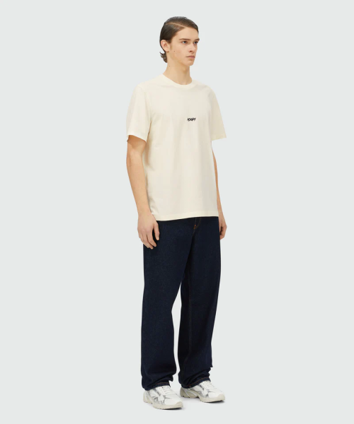 MSGM Jersey T-Shirt with Micro Logo Print