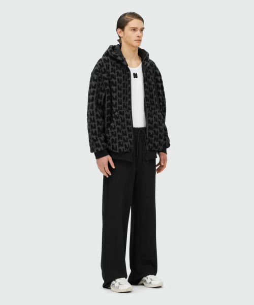 MSGM Jersey Jogging Pants with The Mwave Patch