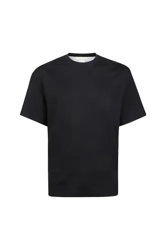 Eleventy Crew Neck Cotton Jersey T-Shirt