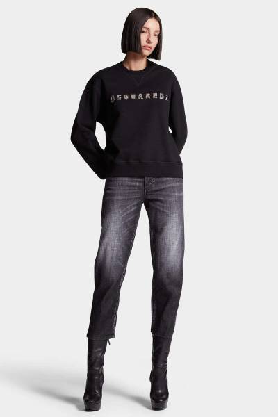 Brushed Fleece Dsquared2 Cool Fit Sweatshirt