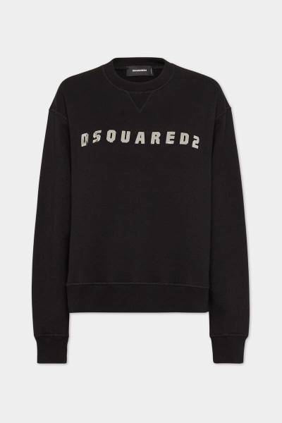 Brushed Fleece Dsquared2 Cool Fit Sweatshirt