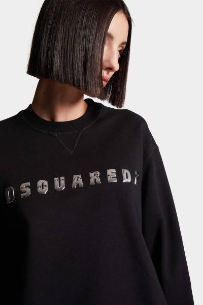 Brushed Fleece Dsquared2 Cool Fit Sweatshirt