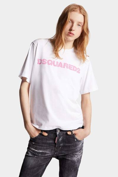 Dsquared2 Cotton Jersey Easy Fit T-Shirt