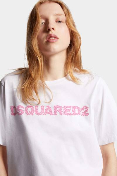 Dsquared2 Cotton Jersey Easy Fit T-Shirt