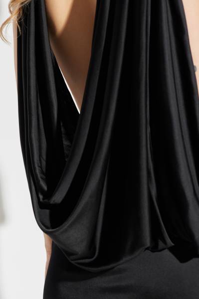 Dsquared2 BLACK Draped Dress