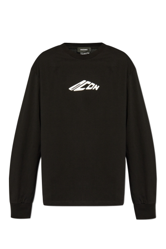 DSQUARED2 Icon Black Long-Sleeved T-Shirt