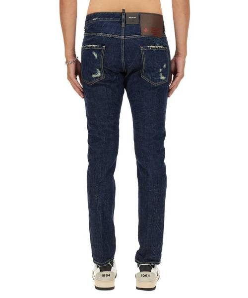 Dark Crinkle Wash Cool Guy Jeans