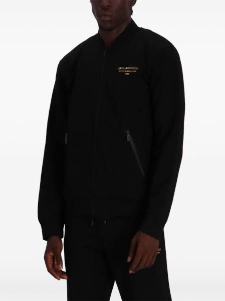 Karl Lagerfeld Zip-Up Sweatshirt