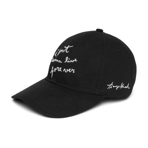 MSGM Embroidered-Design Cotton Cap