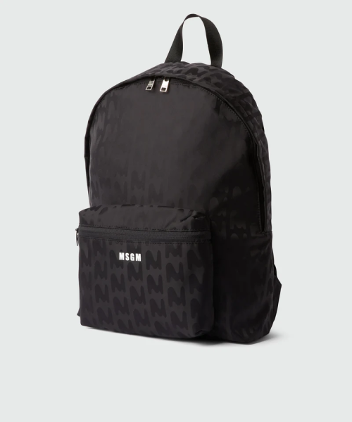 Fabric backpack with 