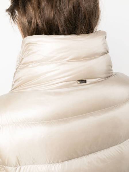 funnel-neck padded jacket