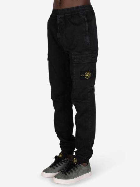 Stone Island 313L1 Stretch Broken Twill Organic Cotton Old Effect