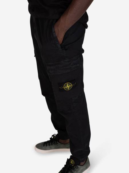 Stone Island 313L1 Stretch Broken Twill Organic Cotton Old Effect