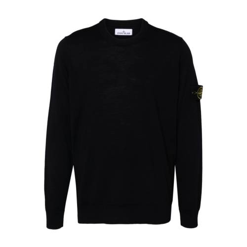 Stone Island 510C4 Compass-Badge Fine-Knit Jumper