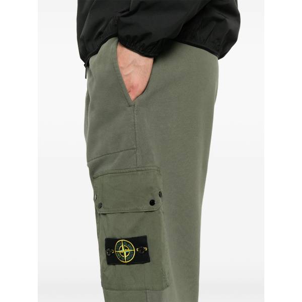 Stone Island Compass Patch Cotton Track Pants