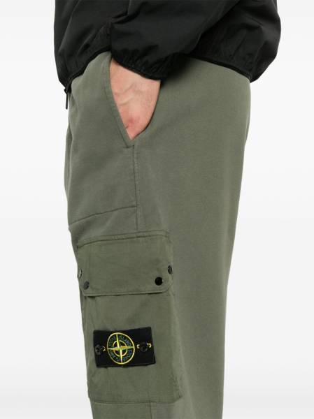 Stone Island Compass Patch Cotton Track Pants