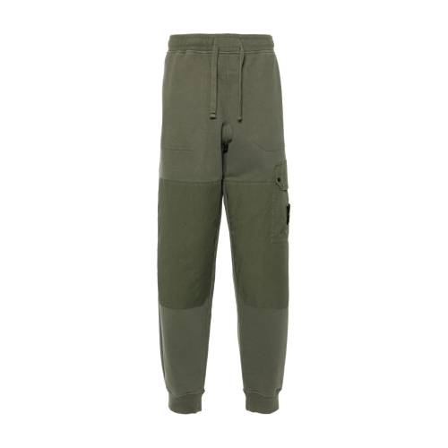 Stone Island Compass-Badge Panelled Track Pants