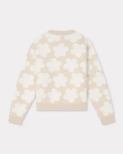 Hana Dots' embroidered jumper in wool and cotton